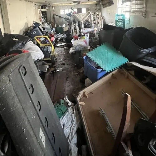 Room before cleanout service