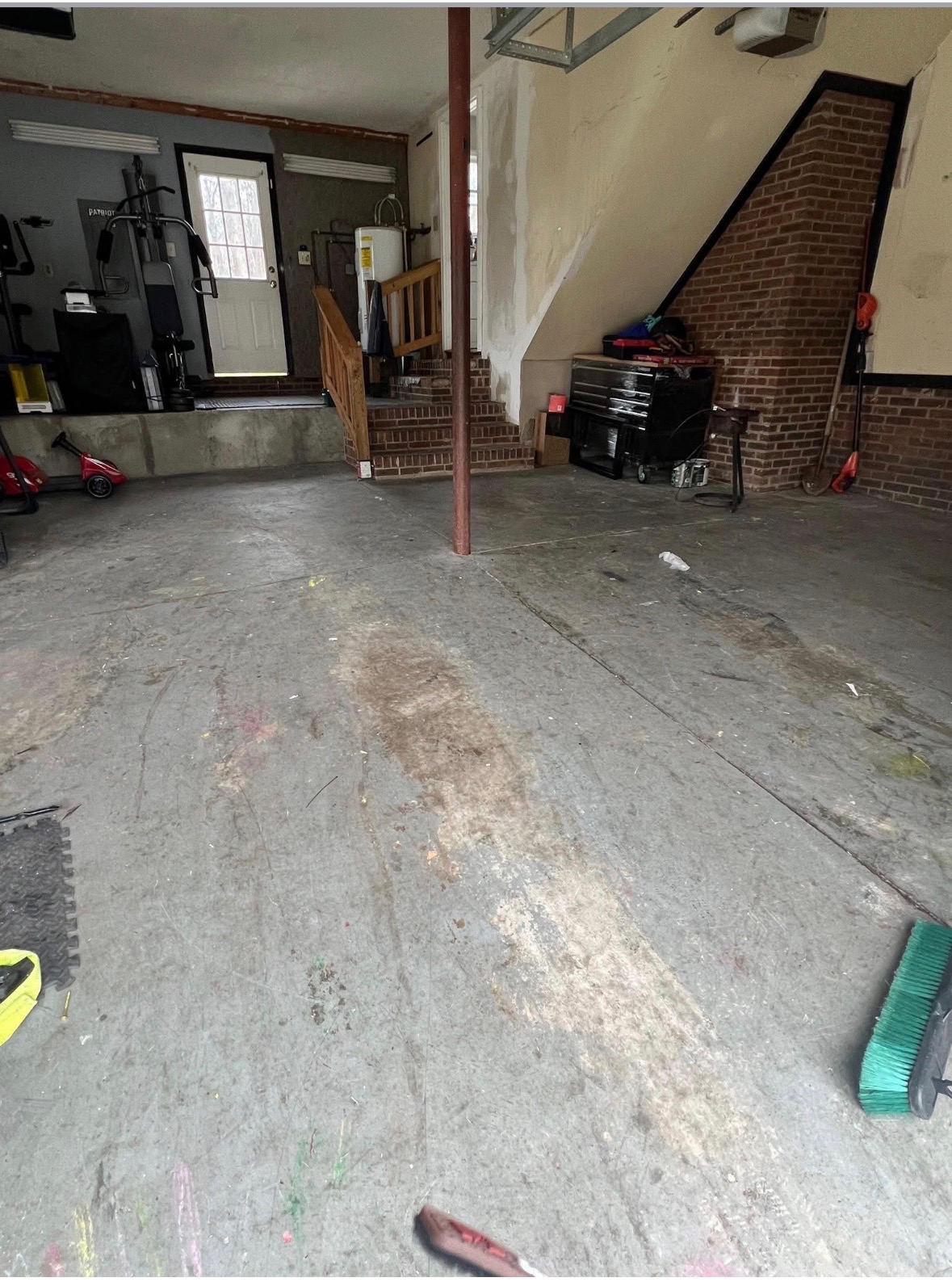 Space after handyman work